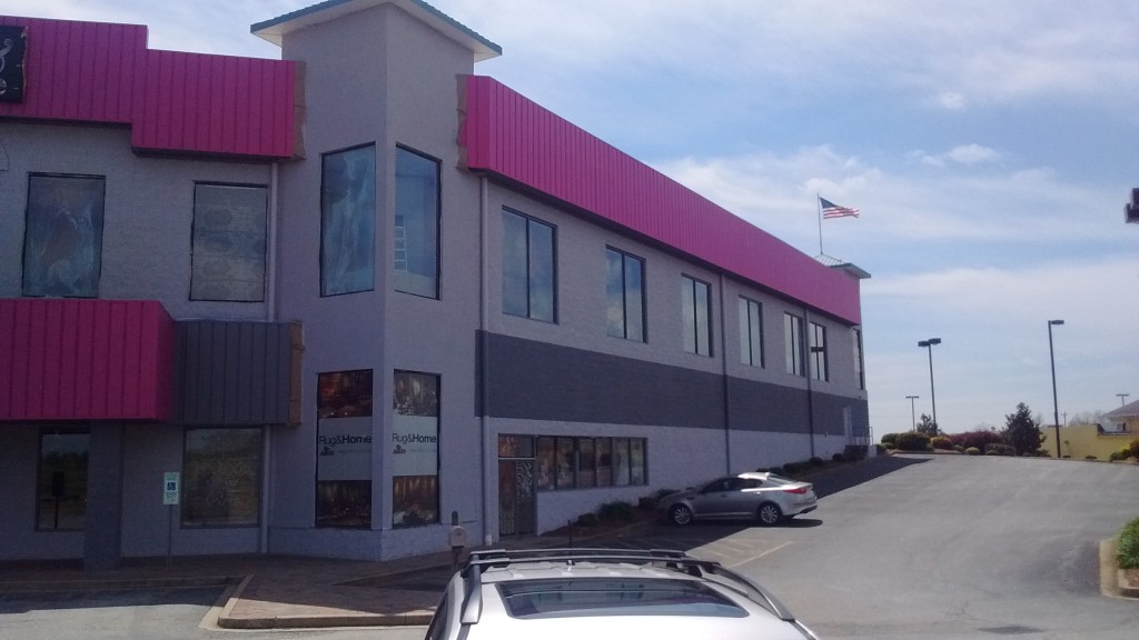 Rug and Home Department Store painting / Gaffney SC. Retail Store