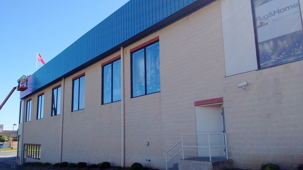 Rug and Home Department Store painting / Gaffney SC. Retail Store