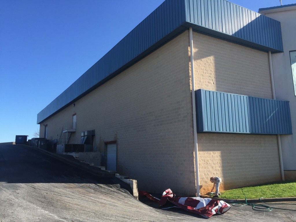 Rug and Home Department Store painting / Gaffney SC. Retail Store